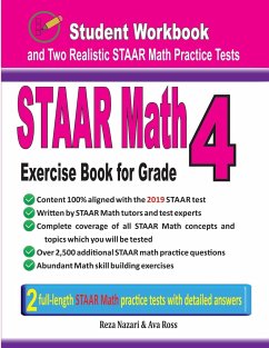 STAAR Math Exercise Book for Grade 4 - Nazari, Reza; Ross, Ava