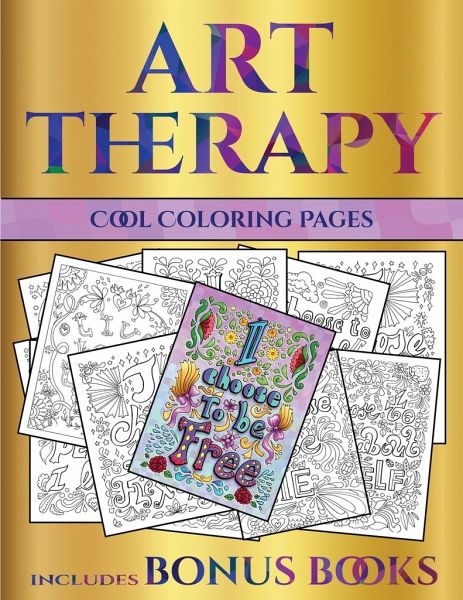 Cool Coloring Pages For Adults Art Therapy This Book Has 40 Art Therapy Von James Manning Englisches Buch Bucher De