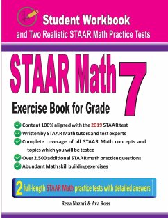 STAAR Math Exercise Book for Grade 7 - Nazari, Reza; Ross, Ava