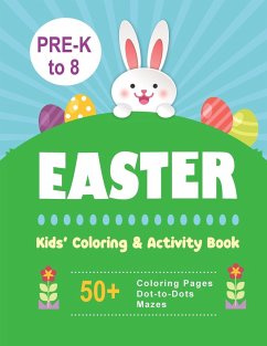 Easter Kids' Coloring & Activity Book - Big Blue World Books