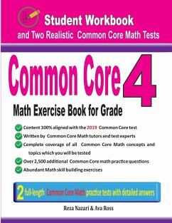 Common Core Math Exercise Book for Grade 4 - Nazari, Reza; Ross, Ava