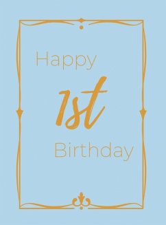 Happy 1st Birthday Guest Book (Hardcover) - Bell, Lulu And