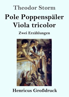 Pole Poppenspäler / Viola tricolor (Großdruck) - Storm, Theodor