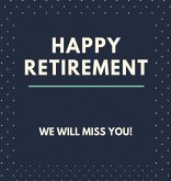 Happy Retirement Guest Book (Hardcover)