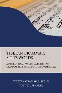 Tibetan Grammar - Duff, Tony
