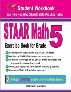 STAAR Math Exercise Book for Grade 5 - Nazari, Reza; Ross, Ava