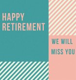 Happy Retirement Guest Book (Hardcover)