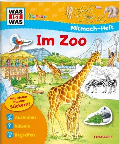 WAS IST WAS Junior Mitmach-Heft Zoo - Marti, Tatjana