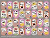 Belobigungssticker: Motivationsmix Belobigungssticker: Motivationsmix