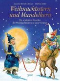 Weihnachtsstern und Mandelkern Weihnachtsstern und Mandelkern