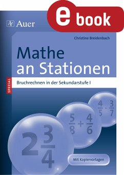 Mathe an Stationen (eBook, PDF) - Breidenbach, Christine