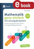 Mathematik ganz einfach mit Lösungsbeispielen 5-6 (eBook, PDF)
