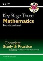 New KS3 Maths Complete Revision & Practice - Foundation (includes Online Edition, Videos & Quizzes) - Cgp Books