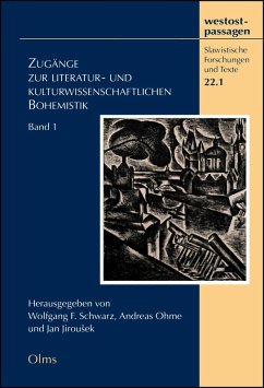 Zugänge zur literatur- und kulturwissenschaftlichen Bohemistik (eBook, PDF)