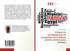Critique du développement et proposition de la Reprise comme solution pour l'Afrique - Akpaka, Aldo Sèdjro