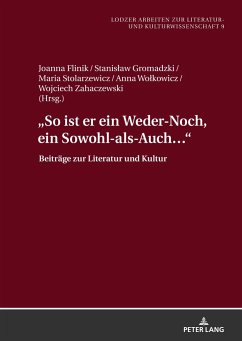 «So ist er ein Weder-Noch, ein Sowohl-als-Auch¿»