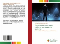 Propriedades da auditora contínua e auditoria de sistemas - Folador, Everton Luiz;Fiirst, Clóvis;Baldissera, Juliano Francisco