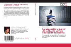La educación a partir de la Nueva Ley de Educación en Bolivia