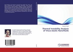 Thermal Instability Analysis of Visco-elastic Nanofluids - Chand, Ramesh
