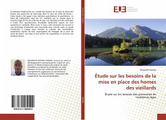 Étude sur les besoins de la mise en place des homes des vieillards - Kasiwa, Benjamin