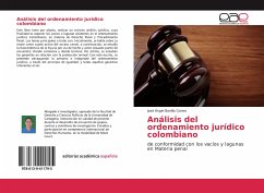 Análisis del ordenamiento jurídico colombiano