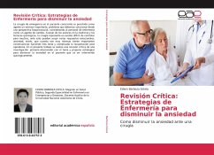 Revisión Crítica: Estrategias de Enfermería para disminuir la ansiedad - Barboza Estela, Edwin