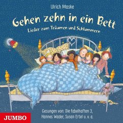 Gehen zehn in ein Bett