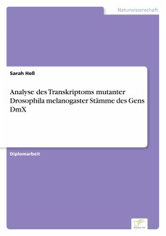 Analyse des Transkriptoms mutanter Drosophila melanogaster Stämme des Gens DmX - Heß, Sarah