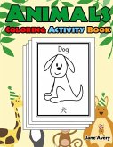 Animals Coloring Activity Book