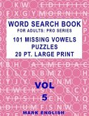 Word Search Book For Adults