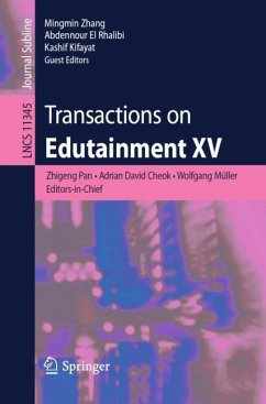 Transactions on Edutainment XV