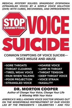 Stop Committing Voice Suicide - Cooper, Morton