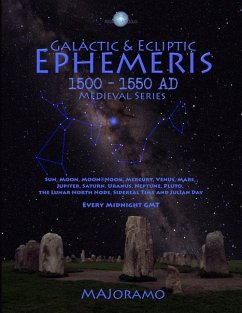 Galactic & Ecliptic Ephemeris 1500 - 1550 Ad - Joramo, Morten Alexander