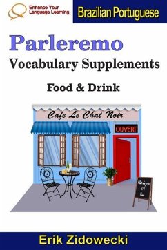Parleremo Vocabulary Supplements - Food & Drink - Brazilian Portuguese - Zidowecki, Erik