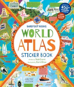 Barefoot Books World Atlas Sticker Book - Crane, Nick