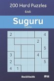Suguru Puzzles - 200 Hard Puzzles 6x6 Vol.11