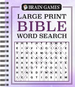 Brain Games - Large Print Bible Word Search - Publications International Ltd; Brain Games