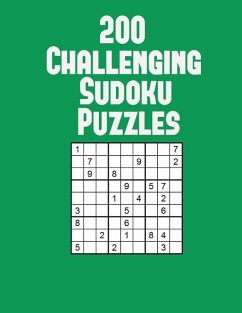 200 Challenging Sudoku Puzzles: Classic 9x9 puzzles - Winter, Meghan