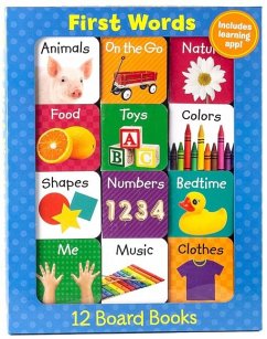 First Words (12 Board Book Set) - Little Grasshopper Books; Publications International Ltd