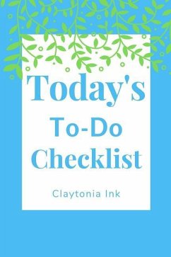 Today's To-Do Checklist - Ink, Claytonia