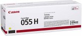 Canon Toner Cartridge 055 H Y yellow