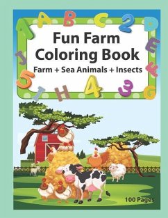 Fun Farm Coloring Book - Krissmile