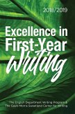 Excellence in First-Year Writing 2018/2019