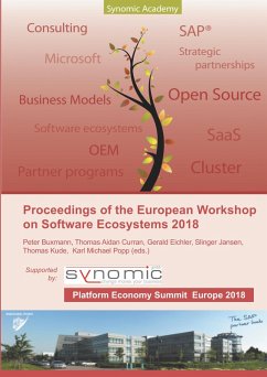 Proceedings of the European Workshop on Software Ecosystems 2018 (eBook, ePUB)