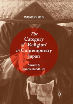 The Category of ¿Religion¿ in Contemporary Japan - Horii, Mitsutoshi