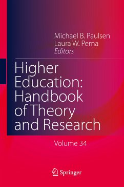 Higher Education: Handbook of Theory and Research (eBook, PDF)