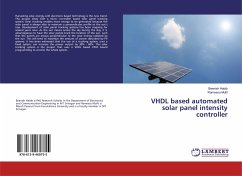VHDL based automated solar panel intensity controller