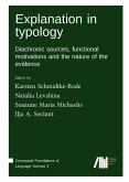 Explanation in typology Explanation in typology