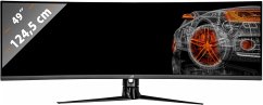 Asus XG49VQ ROG Gaming Curved 124,46 cm (49 Zoll) Monitor (Double Fulll HD (3840 x 1080 Pixel), 4ms Reaktionszeit)