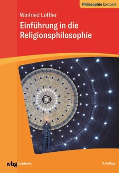 Einführung in die Religionsphilosophie (eBook, PDF) - Löffler, Winfried